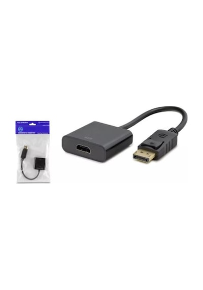 Hadron Hdx7873 Displayport To Hdmı Dişi Görüntü Dönüştürücü 4k 30 Hz - Siyah