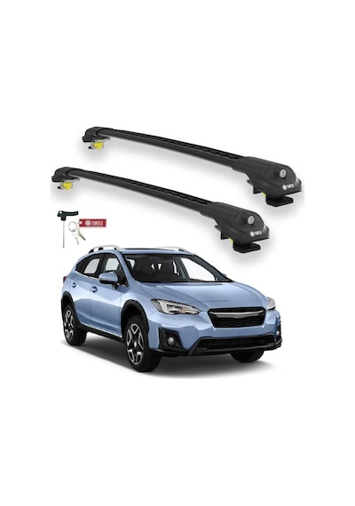 Turtle Subaru Xv Gt 2018-2023 Ara Atkı Air1 Siyah