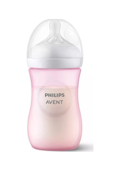 Doğal Tepkili Pp Pembe Biberon 260ml 3-6 Ay Scy903/11