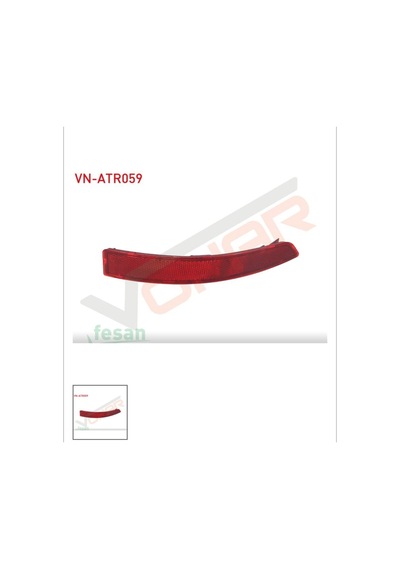 Vw Jetta 2015-2018 Sol Reflektör Arka Tampon Vn-atr059