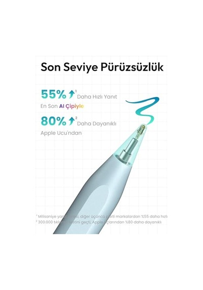 Stylus Tablet Ve Telefon Siyah Yumuşak Silikon Uçlu Çok Amaçlı Otomatik Kontrol Ve Vuruş Diğer