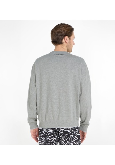 Calvin Klein Calvın Kleın Erkek Sweatshırt Nm2415e-p7a Nm2415e-p7a Gri Gri