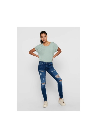 Only Onlmoster Açık Yeşil Kadın T-shirt 15106662 Jadeite