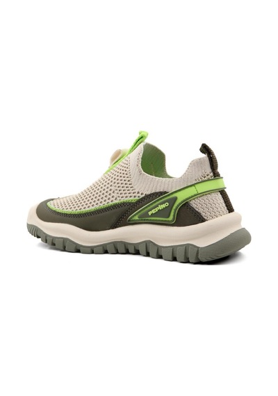 Pepino 2233 Krem Haki Çocuk Sneakers