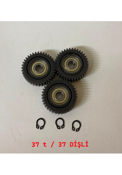 Elektrikli Bisiklet Rks Motor Dişlisi 37 Dişli 3 Adet E-bike Dişli Takımı 37t