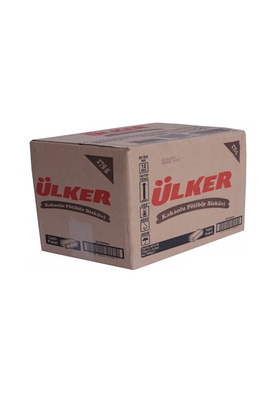 Ülker Pötibör Kakaolu Bisküvi 16 x 175 G