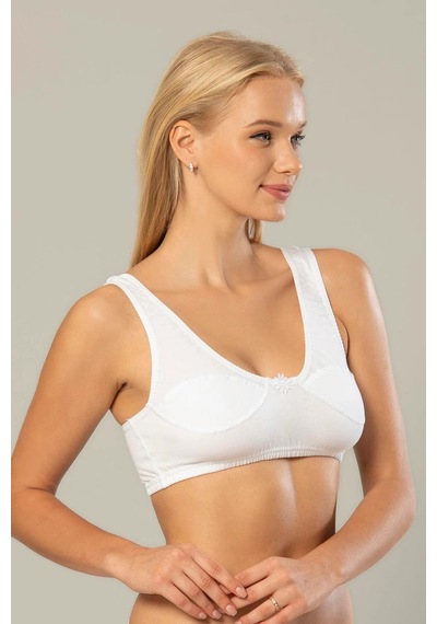 Erdem Kadın Penye Body Sütyen 2475 - 2 Adet 001