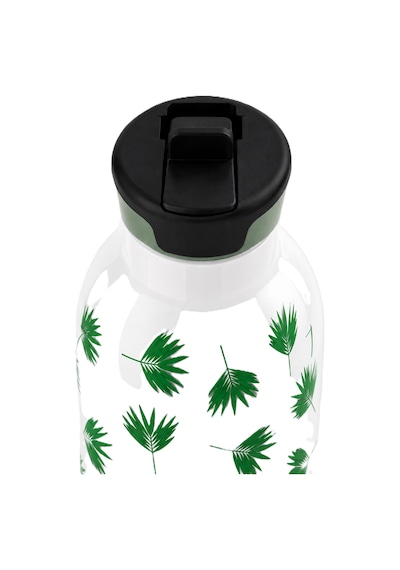 Mamawata Palm Pipetli Çocuk Termos Matara 470 Ml Paslanmaz Çelik Sızdırmaz Yalıtımlı Suluk Beyaz