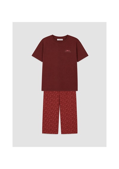 LC Waikiki Alıta Cıty Farkıyla Lcw Dream Kırmızı Penye Baskılı Kısa Kollu Kadın Pijama Takım Kirmizi - 929595021 Kirmizi LC Waikiki Alıta Cıty Farkıyla Lcw Dream Kırmızı Penye Baskılı Kısa Kollu Kadın Pijama Takım Kirmizi - 929595021 Kirmizi