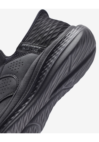 Skechers Slade - Macklin Erkek Siyah Günlük Ayakkabı 210890 Bbk Siyah