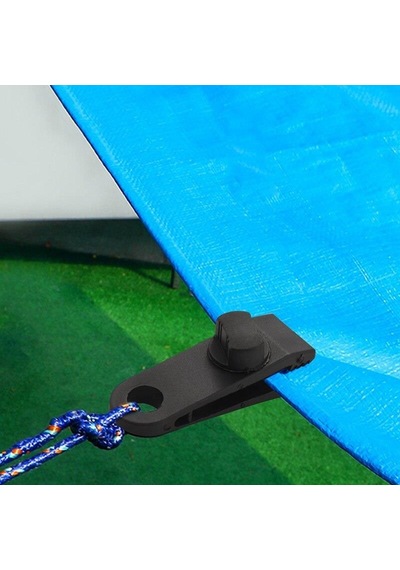 Kamp Çadır Tente Branda Klipsi Çok Renkli