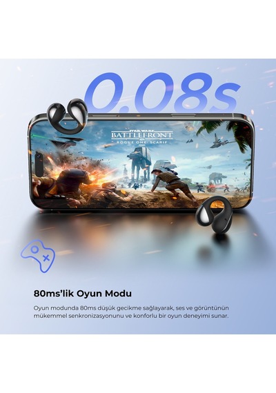 Soundpeats Pearlclip Pro Bluetooth 6.0 Kulak İçi Kulaklık