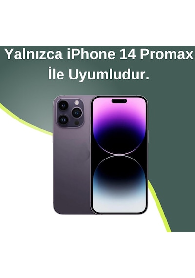 Apple Uyumlu iPhone 14 Promax Hologram Yıldızlı Şeffaf Kılıf