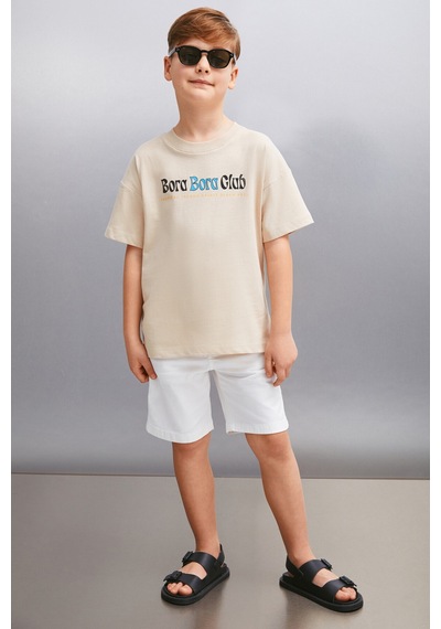 Grimelange ZANIS Erkek Bej T-Shirt