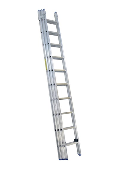 Elmas Serisi - 3 Parça X 2 Metre 6 Metre Alüminyum Merdiven - Yerli Üretim 1 Adet