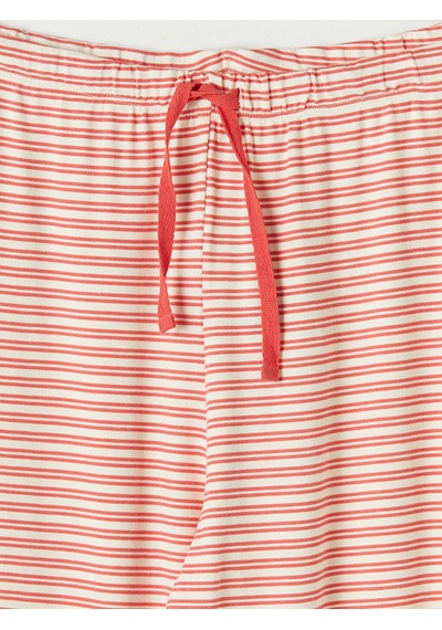 Lcw Dream Kırmızı Çizgili Kadın Pijama Alt