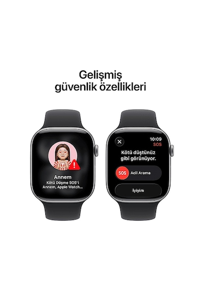 Apple Watch Series 11 Gps 42 MM MEQX4TU/A M/L Akıllı Saat (Distribütör Garantili)