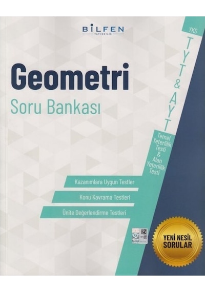 TYT AYT Geometri Soru Bankası  -    Bilfen Yayınları