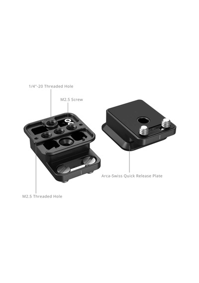 Smallrig 5802 Arca Tipi Hızlı Çıkarma Plakası