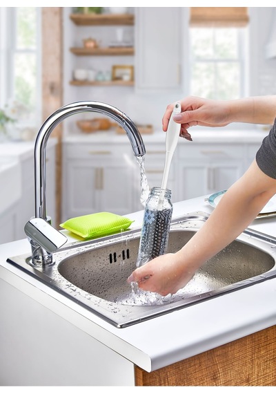 Şişe & Biberon Fırçası Plastik Gümüş Diğer
