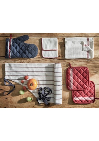 Ikea Hıldegun Fırın Eldiveni 15 X 25 Cm Mavi - Kırmızı