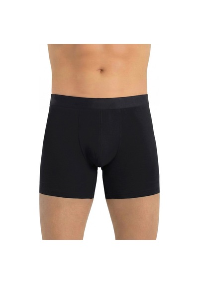 Just Inner Erkek Tekli Modal Pamuklu Boxer Uzun Paça İnce Bel Lastikli Nefes Alan Doku 135011 Siyah Just Inner Erkek Tekli Modal Pamuklu Boxer Uzun Paça İnce Bel Lastikli Nefes Alan Doku 135011 Siyah