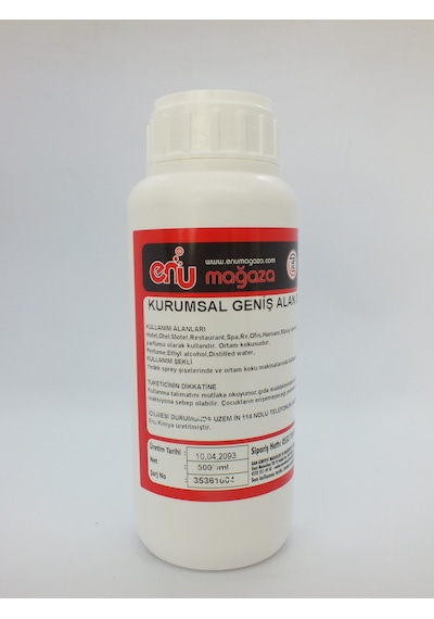 Enu Mağaza Sedir Ağacı Kurumsal Geniş Alan Ortam Kokusu 500 ML