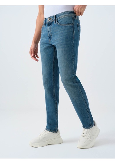 Loft Rıcardo Slim Fit Petrol Erkek Jean Pantolon Lf2038750 PETROL