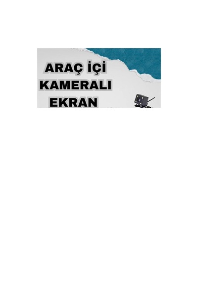 Ön Ve Arka Kameralı 2 İnç 1080p Full Hd Dvr Araç İçi Ekran 1