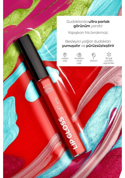 Avon Ultra Colour Besleyici Dudak Parlatıcısı 7 Ml Luminous Nude