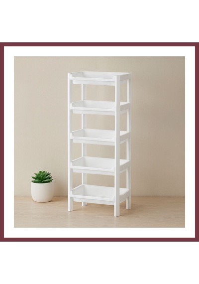 Storeşahin 5 Katlı Geniş Sepet Raf Organizer 355x220x870 Mm Shn0720 Çok Renkli