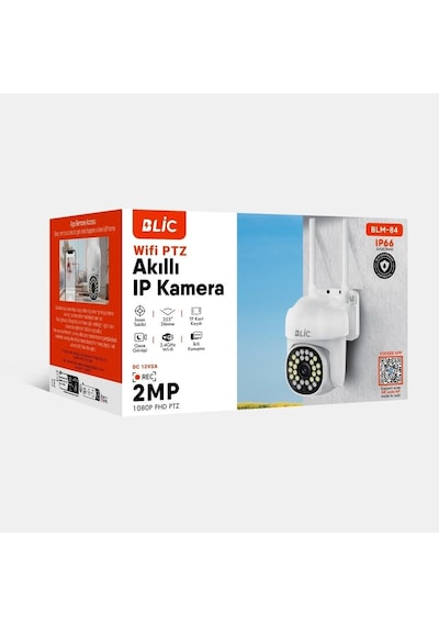 Miaxtreme 1080p 2mp Wifi Ip66 Su Geçirmez Gece Görüşlü Hareket Sensörlü Yoosee Türkçe Güvenlik Kamerası