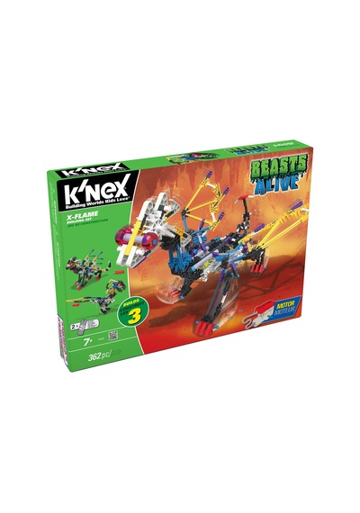 K'Nex X-Flame Yapım Seti (Motorlu) Beasts  Alive Serisi