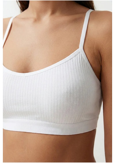 İpeksi Collection 3 Lü Çıkarılabilir Pedli Fitilli İp Askılı Bralet Büstiyer Crop Atlet Pembe