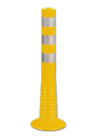 Esnek Şerit Ayırıcı Delinatör 750 Mm Şerit Ayırıcı Trafik Delinatör 75 Cm