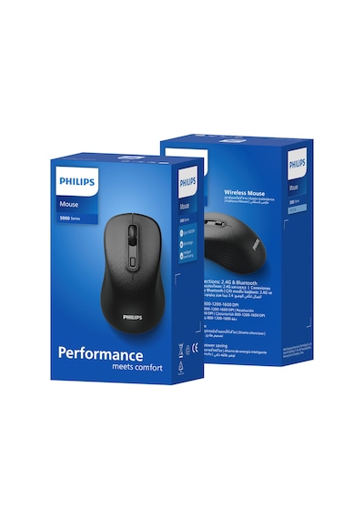 Philips SPK7538 Kablosuz Bluetooth 1600 DPI 5 Tuşlu Sessiz Mouse
