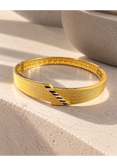 Altın Signature Twist Kelepçe Bilezik 8 Ayar 8,6-8,8 Gr