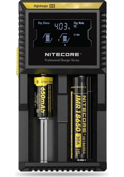 Nitecore D2 Digi Charger Li-ion / Nı-cd / Nı-mh / Lifepo4 Dijital Pil Şarj Cihazı