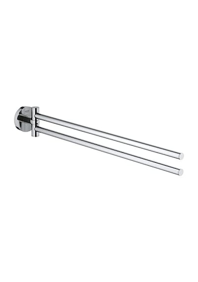 Start İkili Uzun Havluluk, 439 Mm, Duş, Banyo Aksesuarları, Krom, 41183000 Çok Renkli