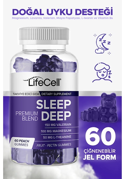 Sleep Deep Stressiz ve Derin Uyku İçin Kompleks Takviye Edici Gıda﻿﻿