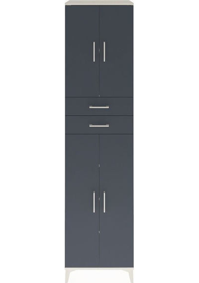 Hyperion Dolap 5 Raflı 2 Çekmeceli 4 Kapaklı 60x44x243 Aytaşı... Aytaşı