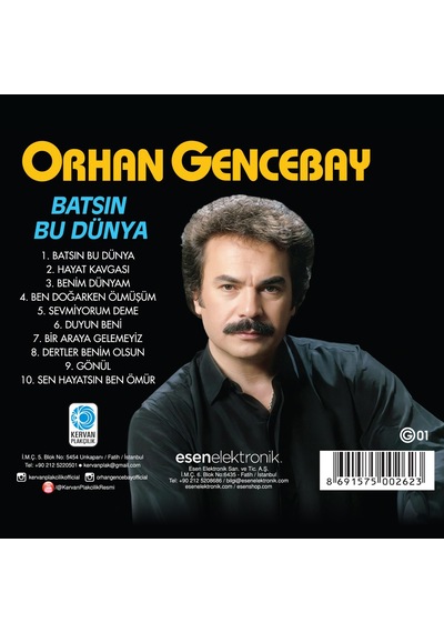 Orhan Gencebay - Batsın Bu Dünya Cd