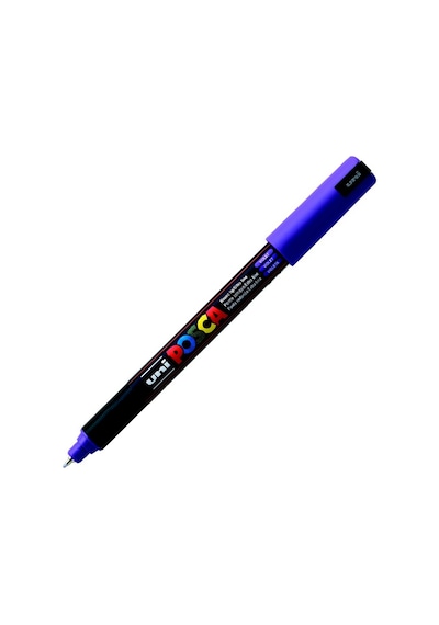 Uni-ball Markör Posca 0.7 Mm Su Bazlı Poster Mor Pc-1mr Çok Renkli