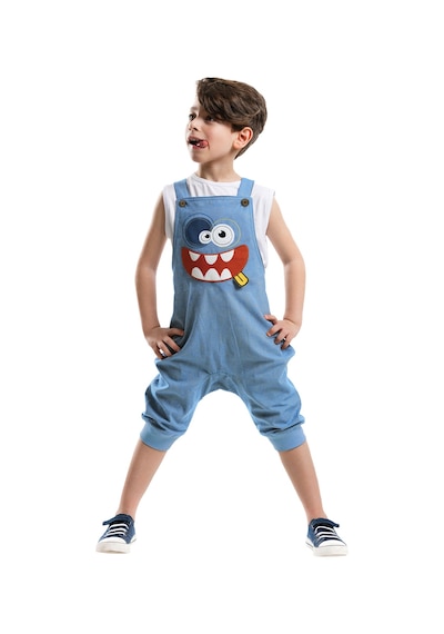Denokids Yeah Erkek Çocuk Gabardin Tulum