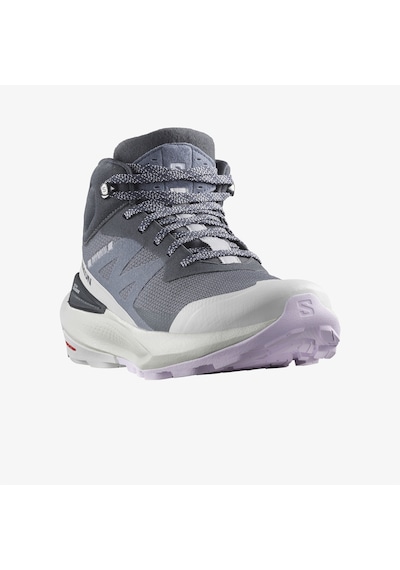 Salomon Elixir Activ Mid Gore-tex Kadın Gri Bot Düz L47457400 Gri