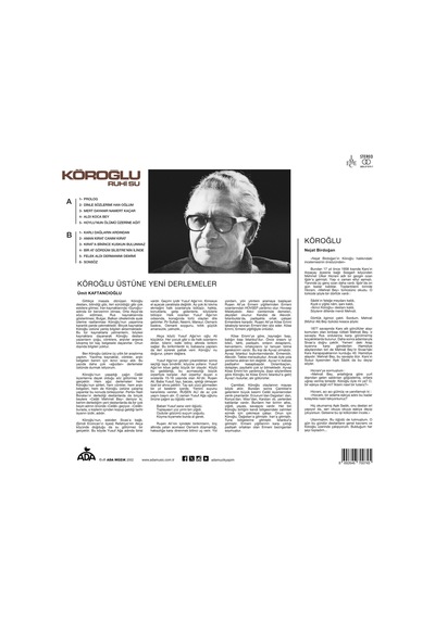 Ruhi Su - Köroğlu Plak