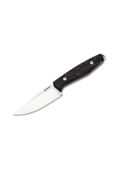 Böker Germany Ak1 Droppoint Magnacut Black Birch Burl Bıçak Çok Renkli