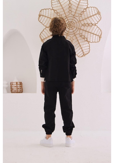 Mackkays Mackays Erkek Çocuk Pantolon 25ymackays-4054-001 Siyah