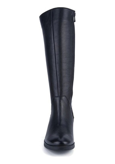 Castle Black Cb-92900-1 Kadın Deri Fantazi Çizme Siyah