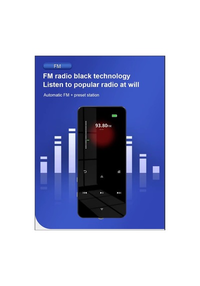 8gb Hafızalı Mp3-mp4 Player Müzik Çalar Fm Radyo Bluetooth Kulaklık Ve Hoparlör İle Kullanabilme